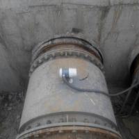 電磁流量計在浙江國華安裝現場